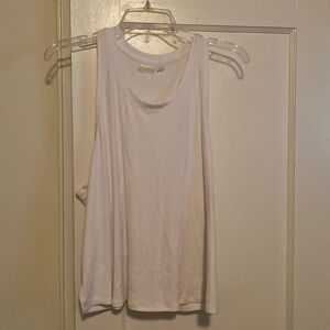 🎀 5/$20 🎀 Zella white ribbed tank top size XL